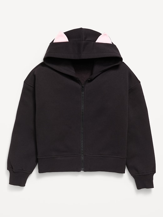 Image number 1 showing, Fleece Full-Zip Hoodie for Girls