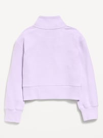 Image number 2 showing, CozePlush 2-Way-Zip Jacket for Girls
