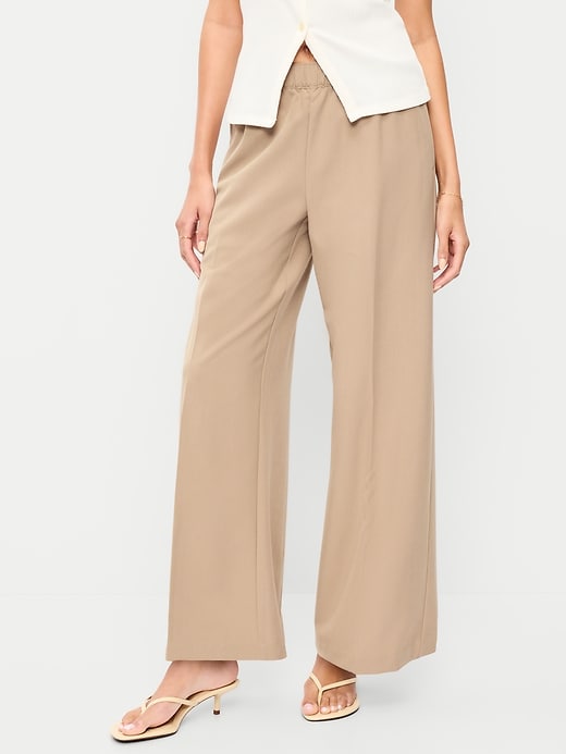 Image number 2 showing, High-Waisted Billie Wide-Leg Trouser
