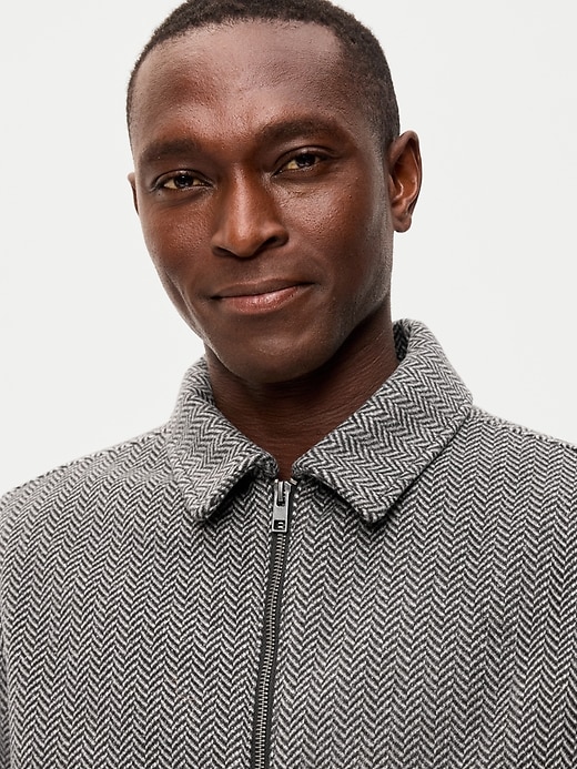 L'image numéro 4 présente Veste Harrington décontractée