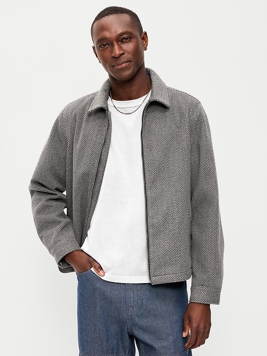 L'image numéro 1 présente Veste Harrington décontractée