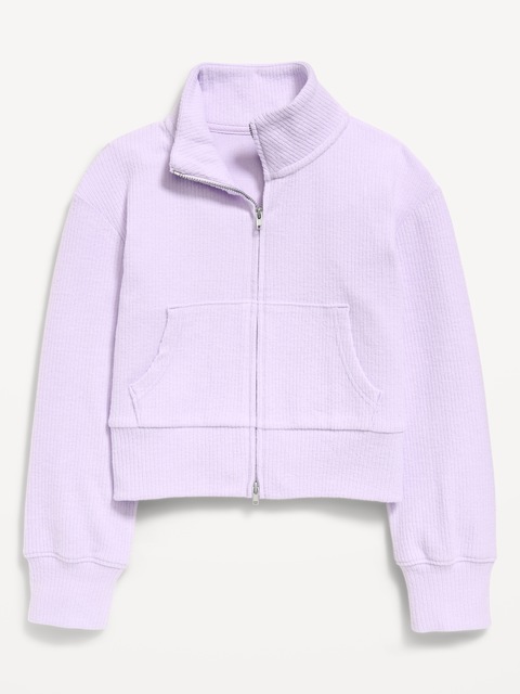 CozePlush 2-Way-Zip Jacket for Girls