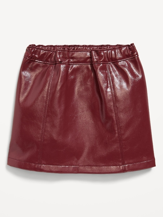 Image number 1 showing, Faux-Leather Skirt for Toddler Girls