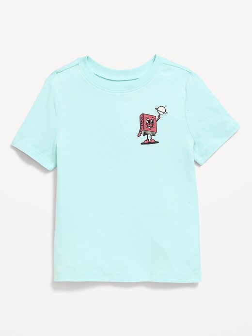 Image number 1 showing, Short-Sleeve Unisex Graphic T-Shirt for Toddler