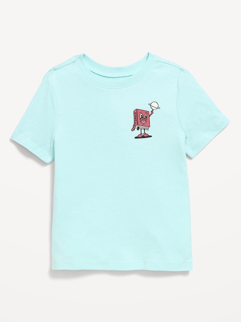 Short-Sleeve Unisex Graphic T-Shirt for Toddler
