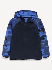 Image number 1 showing, Dynamic Fleece Full-Zip Hoodie for Boys