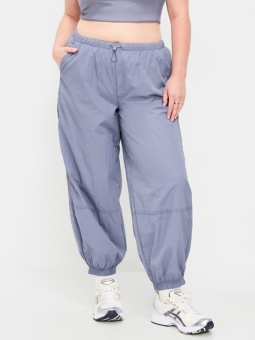 Image number 4 showing, Pull-On Windbreaker Parachute Pants