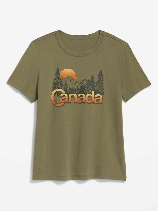 L'image numéro 4 présente T-shirt à logo ON du Canada