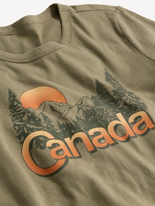 L'image numéro 3 présente T-shirt à logo ON du Canada