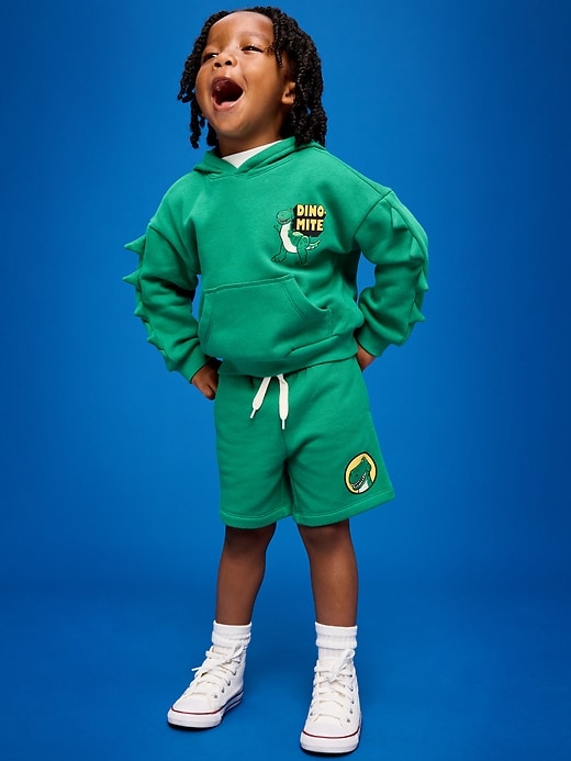 Image number 1 showing, Old Navy x Pixar Toy Story Pullover Hoodie and Shorts Set for Toddler Boys