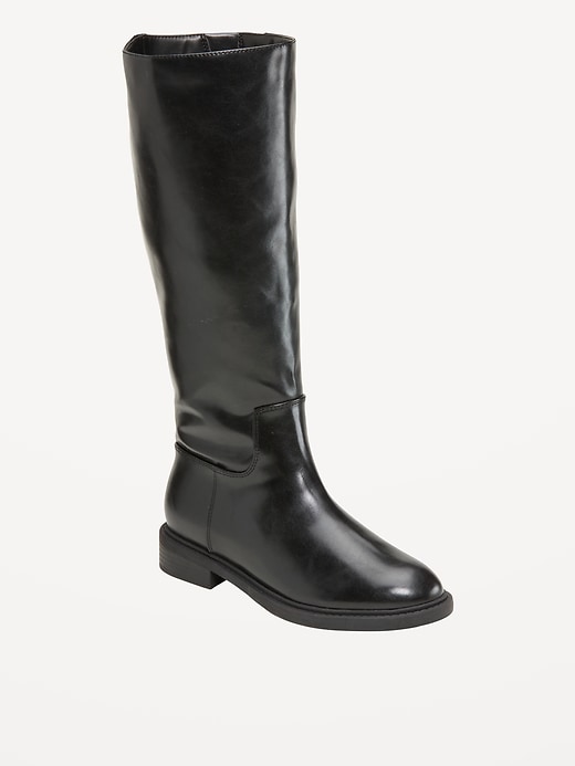 L'image numéro 1 présente Bottes d’équitation mi-mollet pour femme
