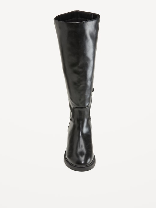 L'image numéro 2 présente Bottes d’équitation mi-mollet pour femme