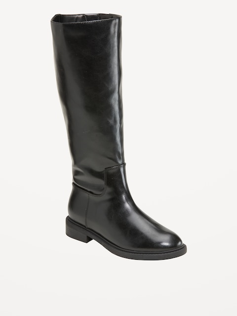 Mid-Calf Riding Boots for Women