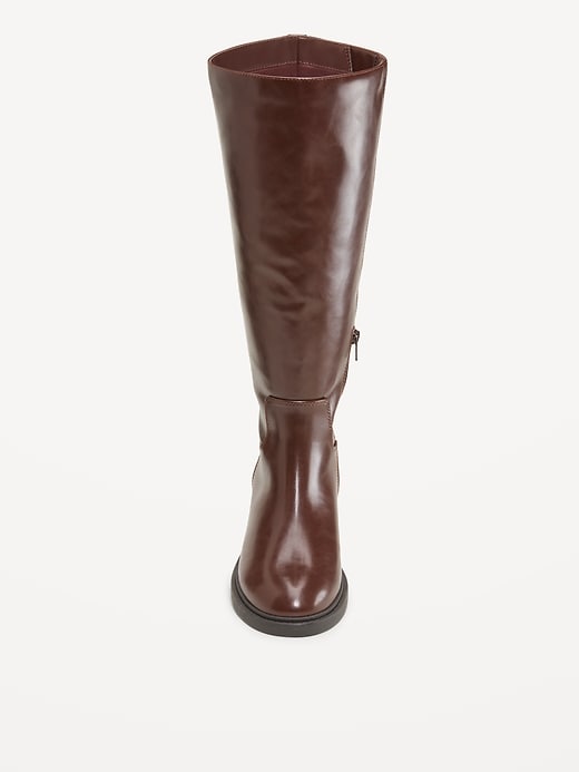 L'image numéro 3 présente Bottes d’équitation mi-mollet pour femme