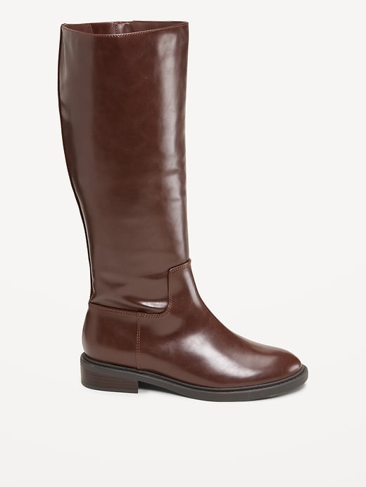 L'image numéro 4 présente Bottes d’équitation mi-mollet pour femme