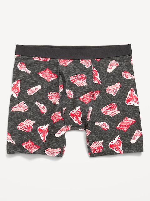 Soft-Washed Boxer Briefs -- 6.25-inch inseam