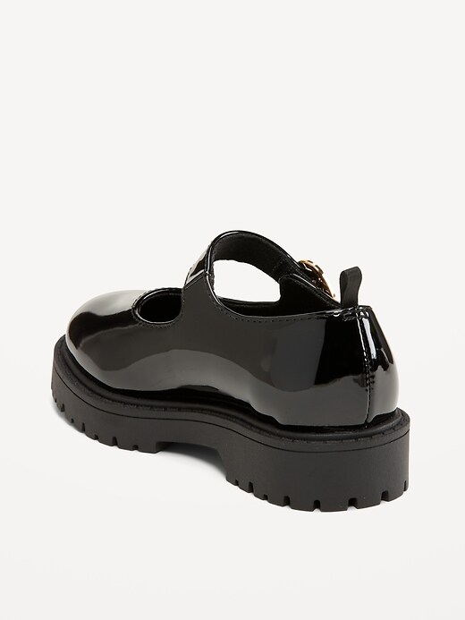 Image number 3 showing, Shiny Faux-Leather Mary Jane Shoes for Toddler Girls