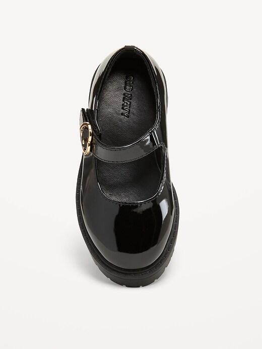 Image number 2 showing, Shiny Faux-Leather Mary Jane Shoes for Toddler Girls