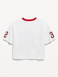 Image number 2 showing, Oversized Mesh Graphic Football T-Shirt for Boys