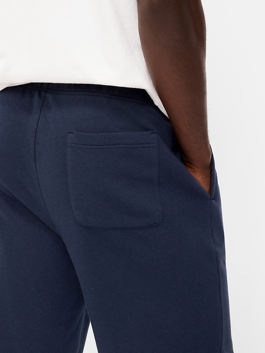L'image numéro 5 présente Pantalon en coton ouaté coupe généreuse Première nécessité