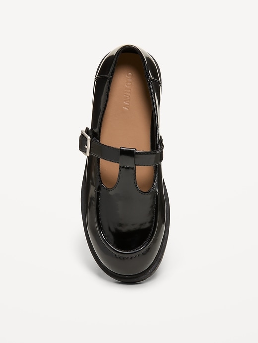 Image number 2 showing, Shiny Faux-Leather Mary Jane Shoes for Girls