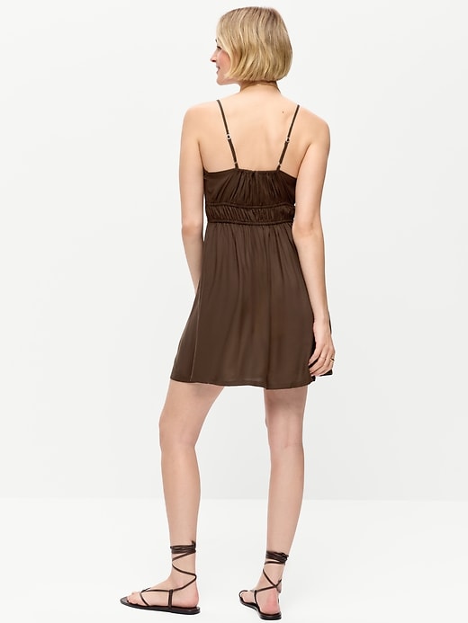 Image number 2 showing, Sleeveless Trousseau Mini Dress