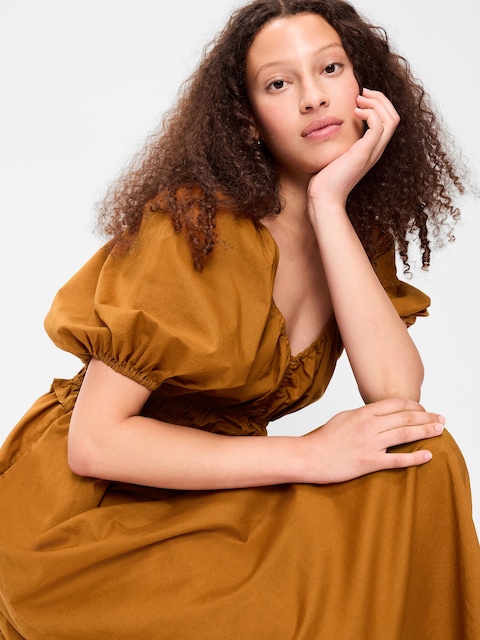 Fit & Flare Prairie Midi Dress