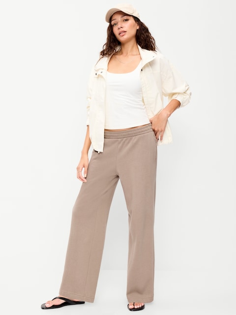 High-Waisted SoComfy Wide-Leg Sweatpants