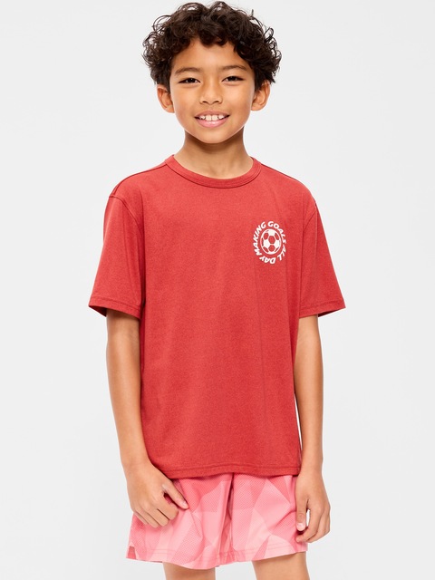 T-SHIRT À IMPRIMÉ PERFORMANCE NUAGESPORT POUR GARÇON