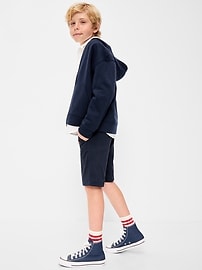 Image number 3 showing, School Uniform Quick-Dry Tech Knee Length Shorts for Boys