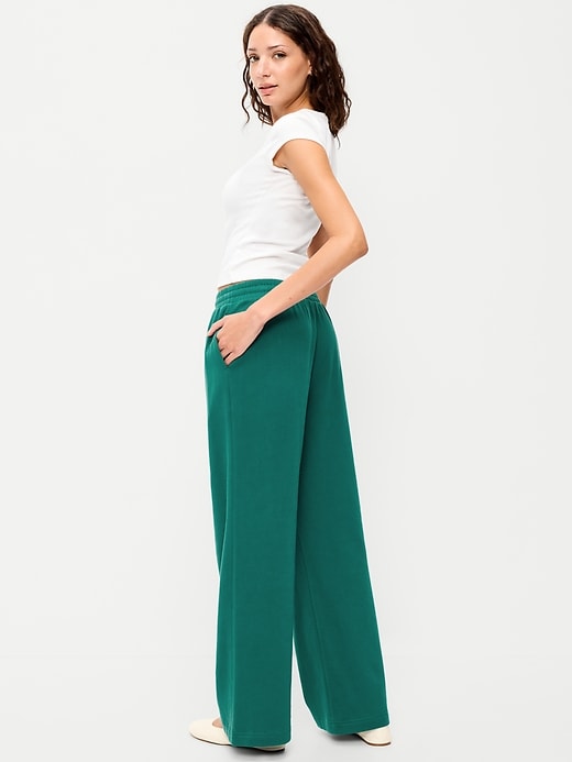 Image number 3 showing, High-Waisted SoComfy Wide-Leg Sweatpants