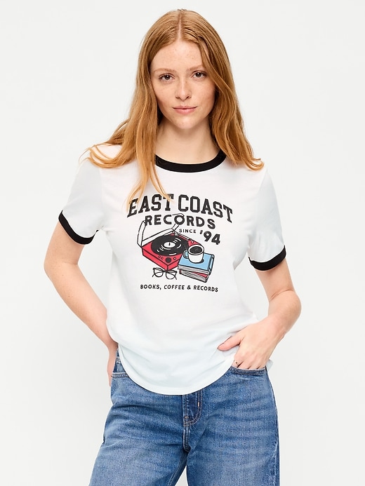 Image number 1 showing, EveryWear Crew-Neck T-Shirt