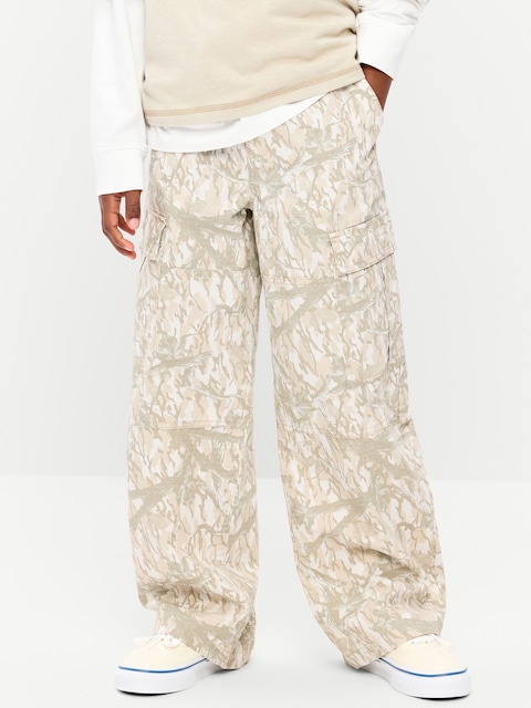 Baggy Cargo Ripstop Pants for Boys