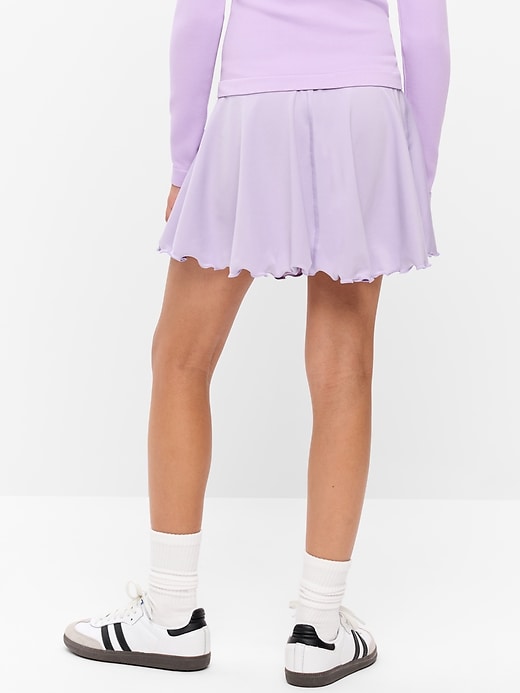 Image number 2 showing, High-Waisted StudioSmooth Ruffled Skort for Girls