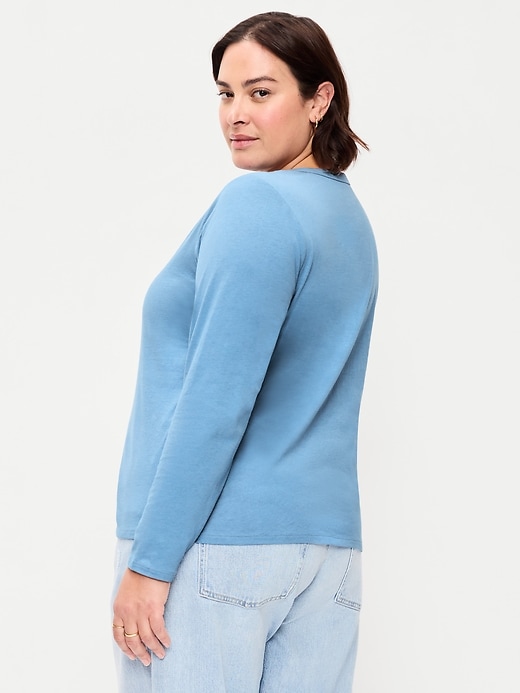 Image number 8 showing, EveryWear Long-Sleeve T-Shirt