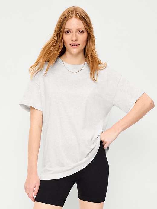 Image number 1 showing, Oversized EveryWear Tunic T-Shirt