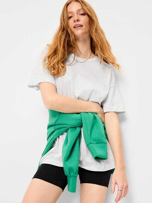 Image number 3 showing, Oversized EveryWear Tunic T-Shirt
