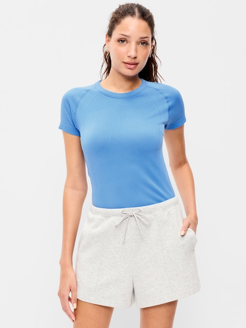 T-SHIRT AJUSTÉ FLUIDITÉ SANS COUTURES