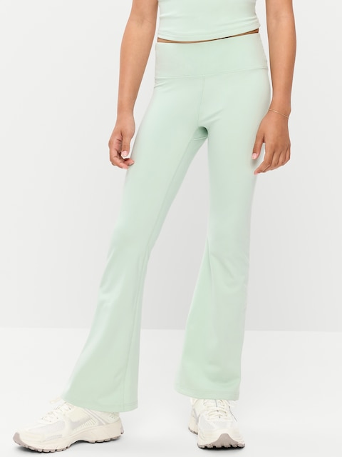 High-Waisted StudioSmooth Flared Leggings for Girls