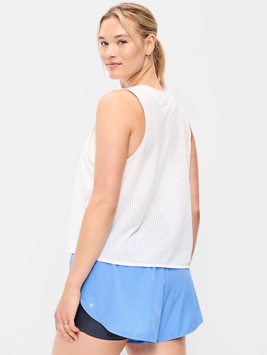 Image number 6 showing, Mesh Muscle Tank Top