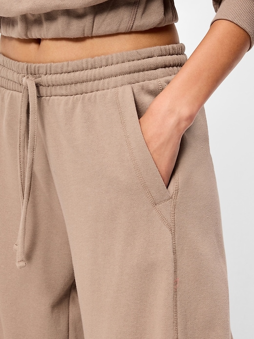 Image number 4 showing, Mid-Rise SoComfy Barrel Sweatpants
