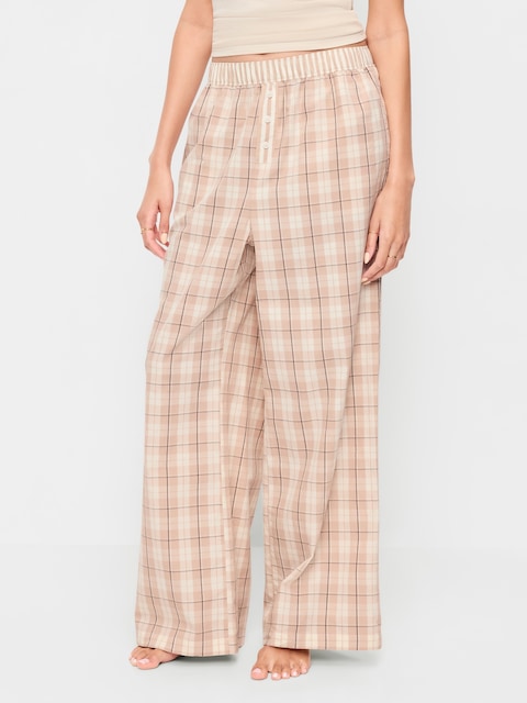 Poplin Pajama Pant