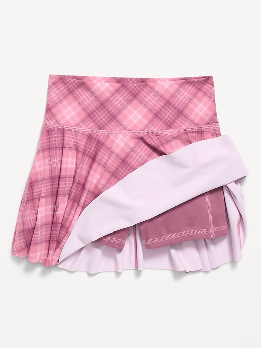 L'image numéro 3 présente Jupe-short à taille haute PowerSoft pour fille