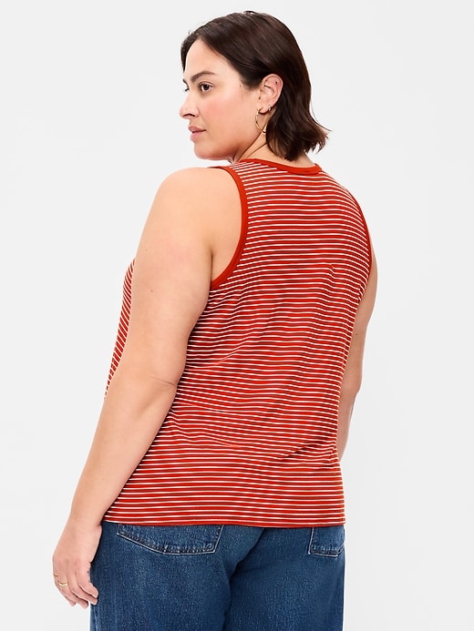Image number 8 showing, Luxe High-Neck Tank Top