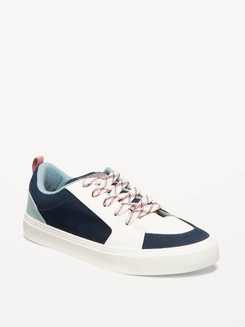 CHAUSSURES DE SPORT À LACETS EN TOILE POUR GARÇON