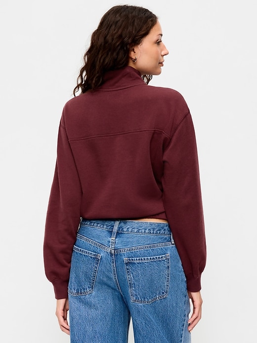 Image number 2 showing, SoComfy Funnel-Neck Sweatshirt