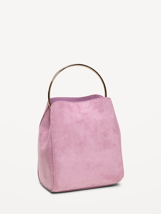 Image number 1 showing, Romantic Ring Handle Bag