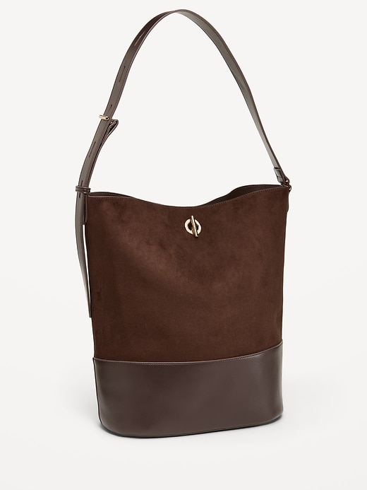 Image number 1 showing, Large Preppy Bucket Bag