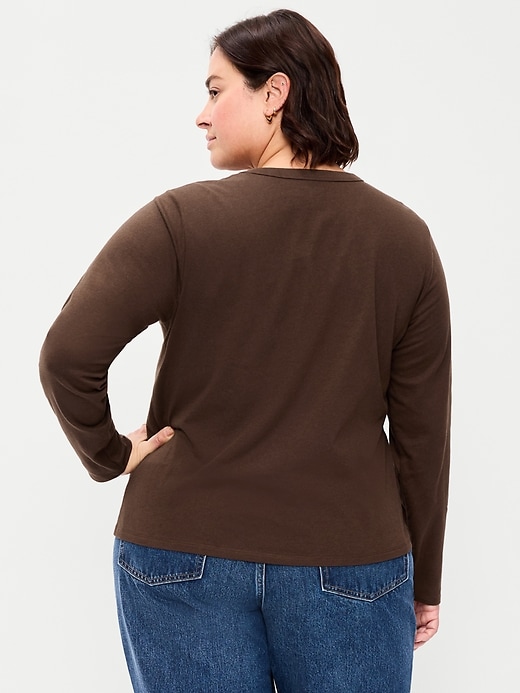 Image number 7 showing, EveryWear Long-Sleeve T-Shirt