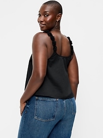 Image number 3 showing, Rosette-Strap Tank Top